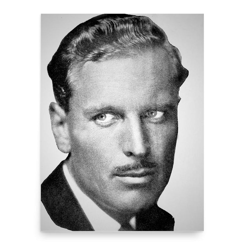 Emory Johnson poster print, in size 18x24 inches.