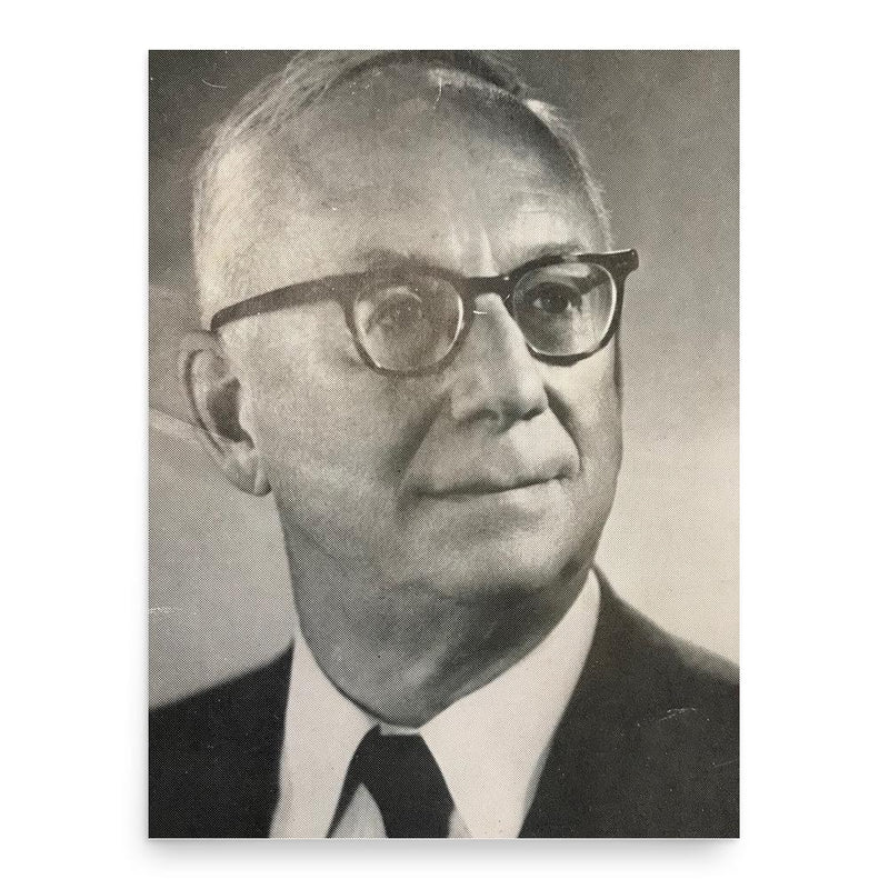 Emory Leon Chaffee poster print, in size 18x24 inches.