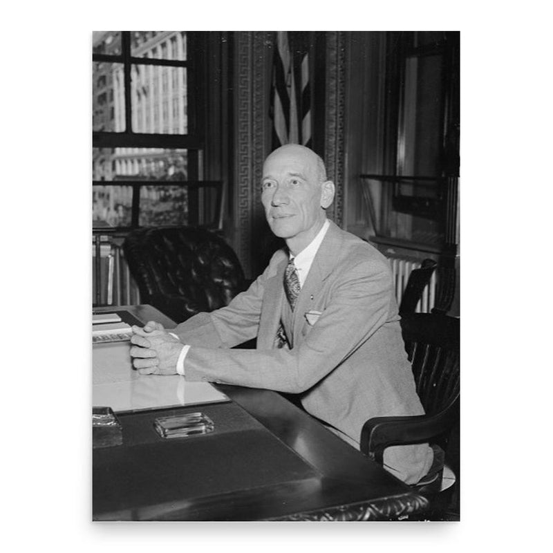 Emory Sherwood Adams poster print, in size 18x24 inches.