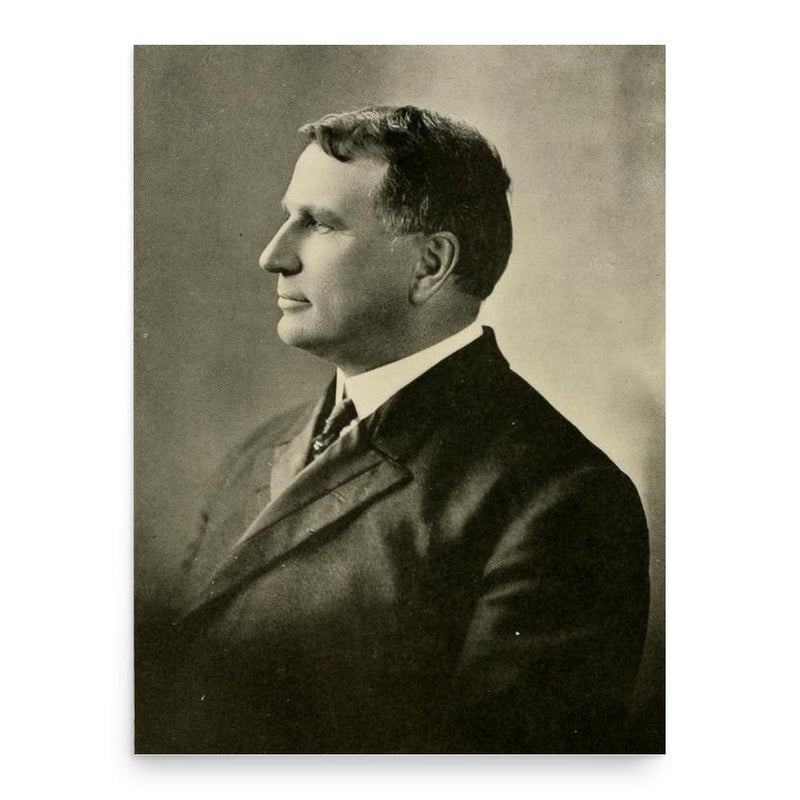 Emory William Hunt poster print, in size 18x24 inches.