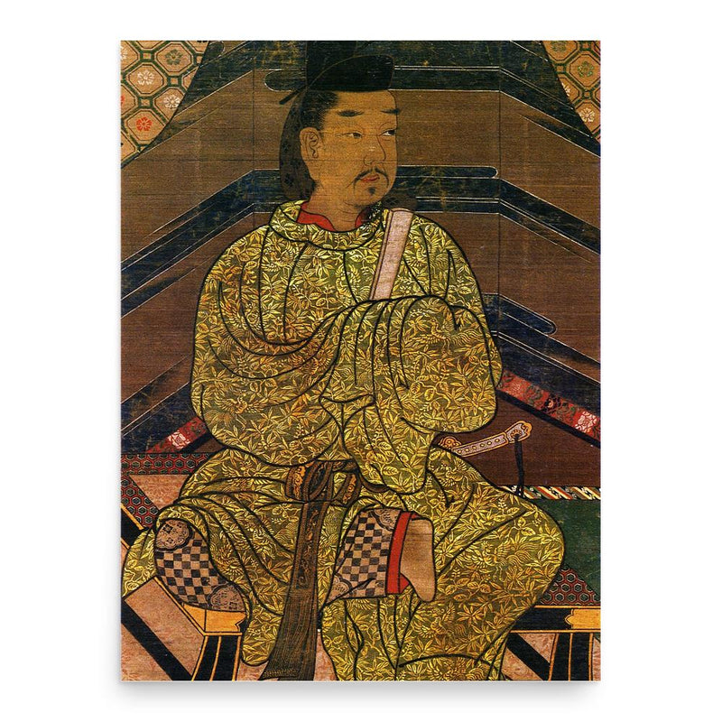 Emperor Daigo poster print, in size 18x24 inches.