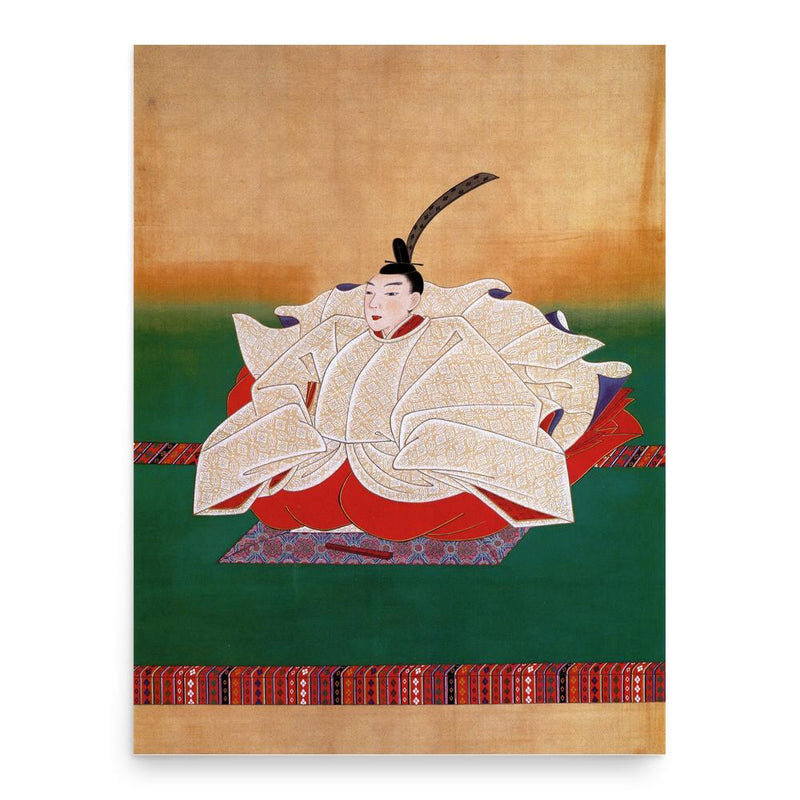Emperor Go-Momozono poster print, in size 18x24 inches.