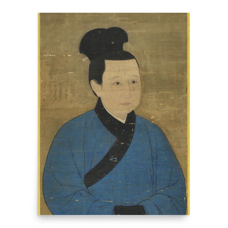 Empress Meng poster print, in size 18x24 inches.