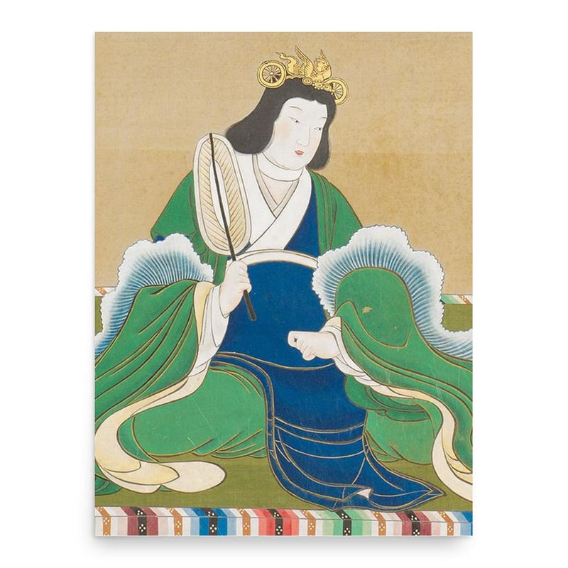 Empress Suiko poster print, in size 18x24 inches.