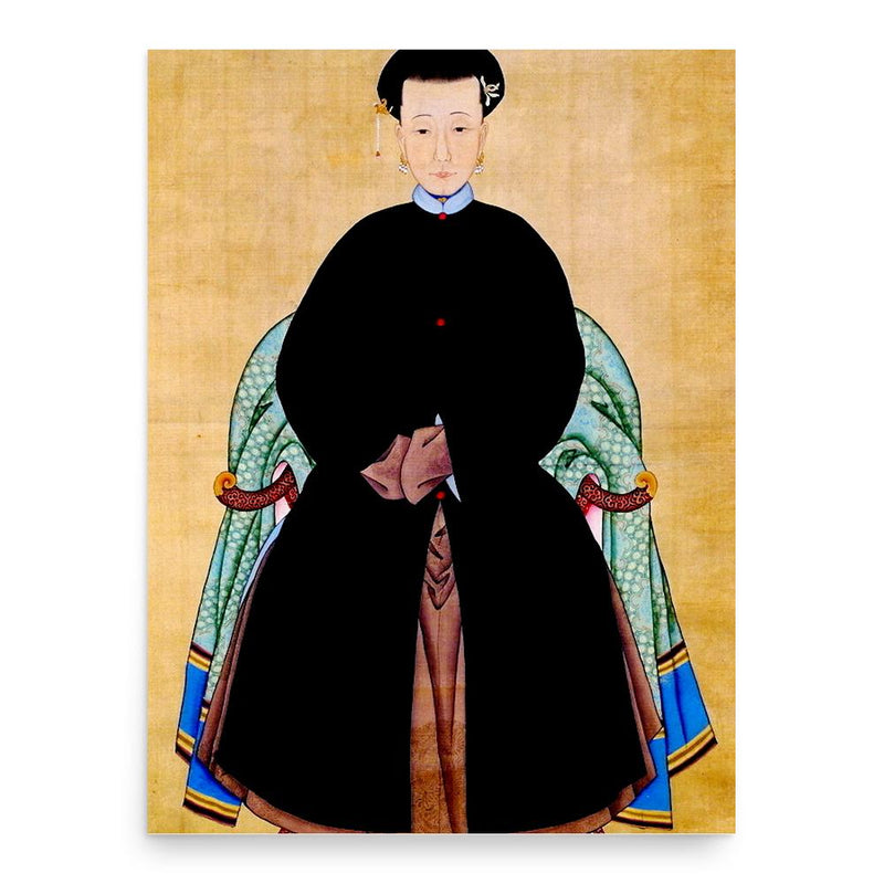Empress Xiaoyiren poster print, in size 18x24 inches.