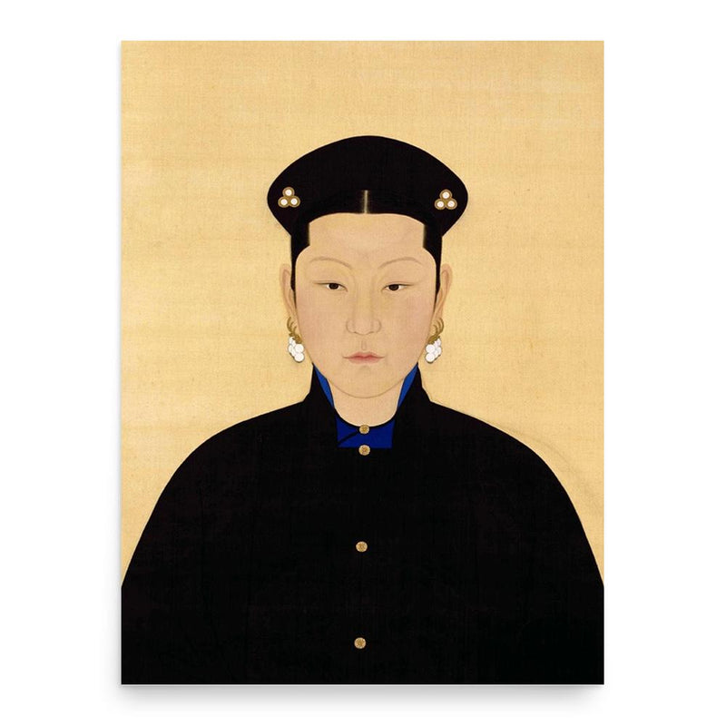 Empress Xiaozhaoren poster print, in size 18x24 inches.