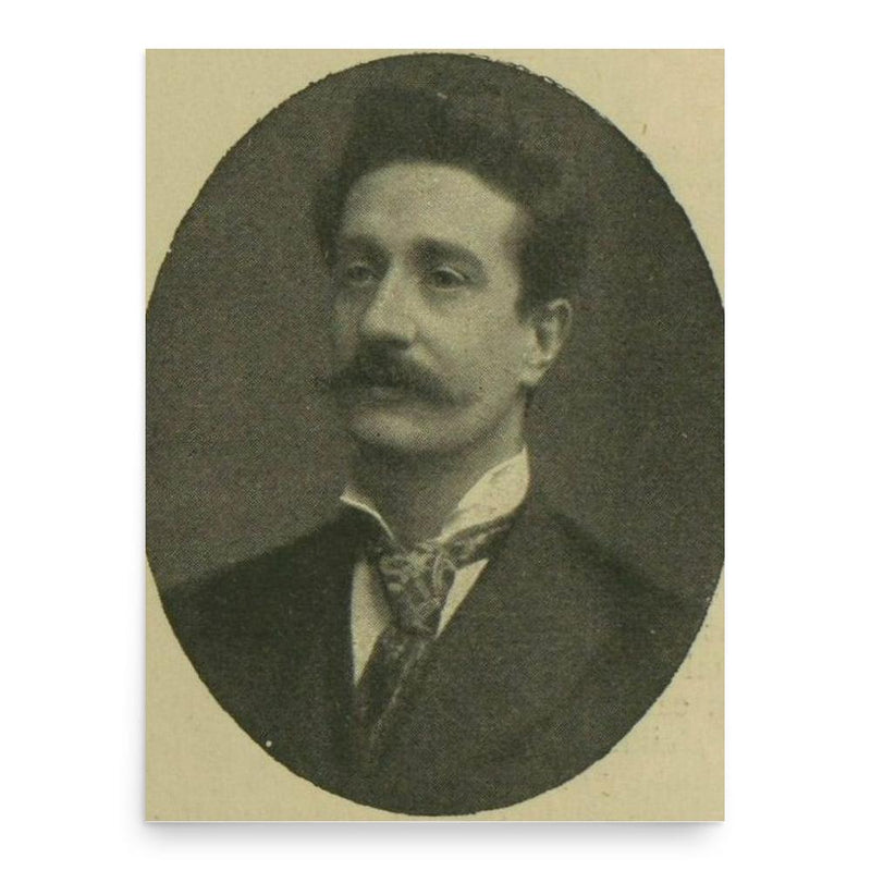 Emslie Horniman poster print, in size 18x24 inches.