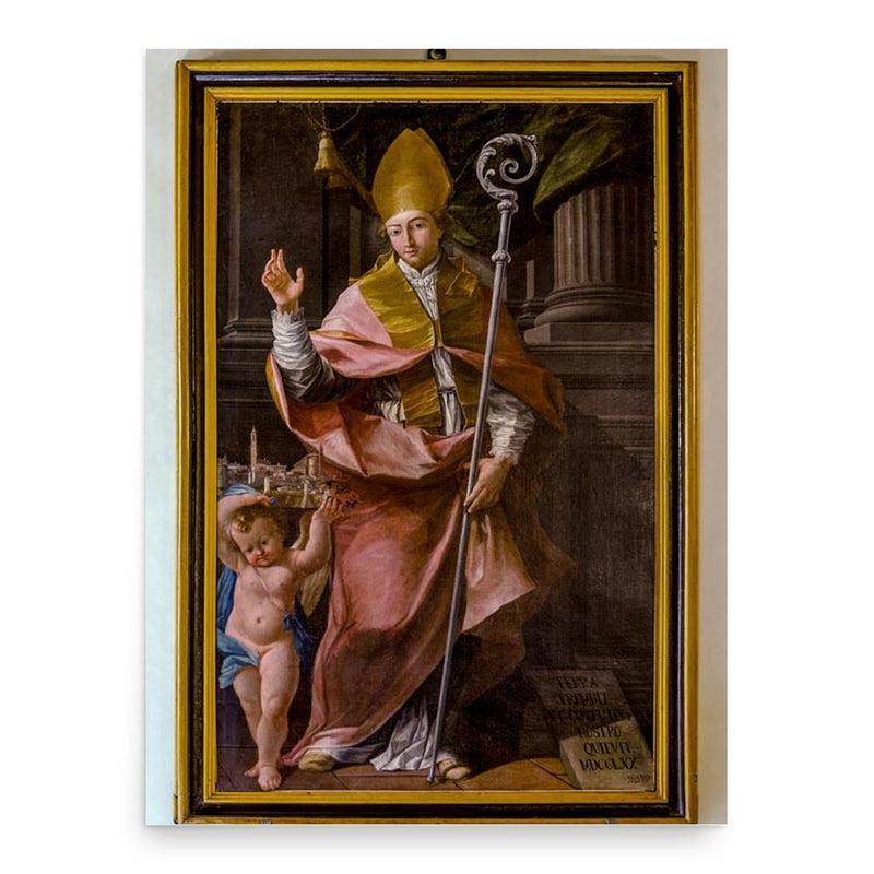 Emygdius poster print, in size 18x24 inches.