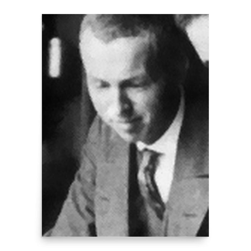 Endre Berner poster print, in size 18x24 inches.