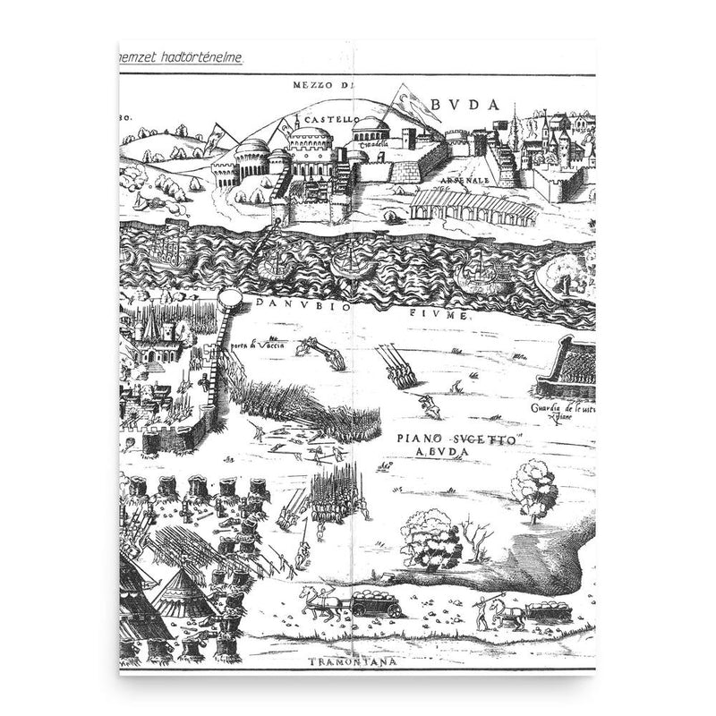 Enea Vico poster print, in size 18x24 inches.