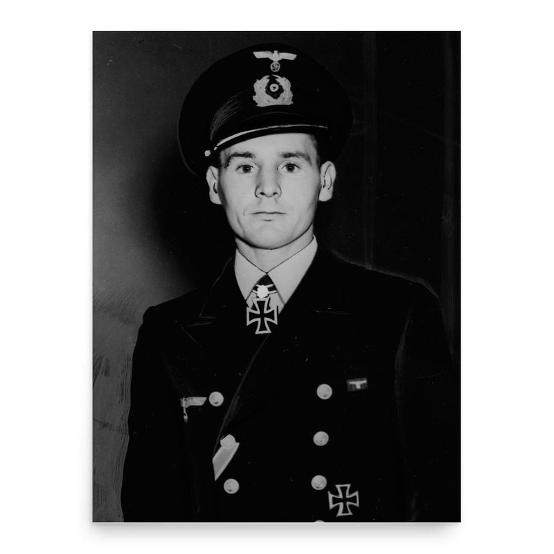 Engelbert Endrass poster print, in size 18x24 inches.