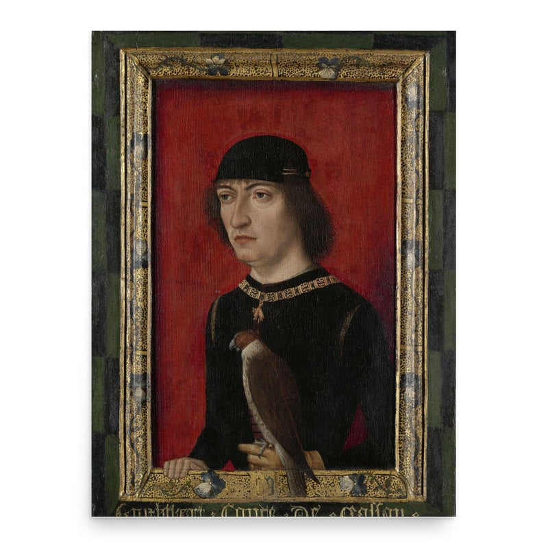 Engelbert II of Nassau poster print, in size 18x24 inches.