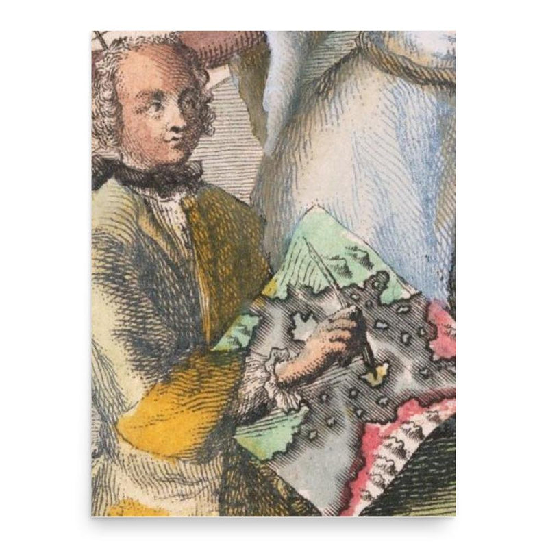 Engelbert Kaempfer poster print, in size 18x24 inches.