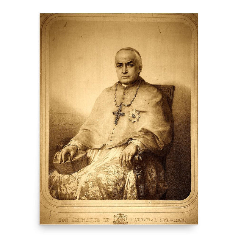 Engelbert Sterckx poster print, in size 18x24 inches.