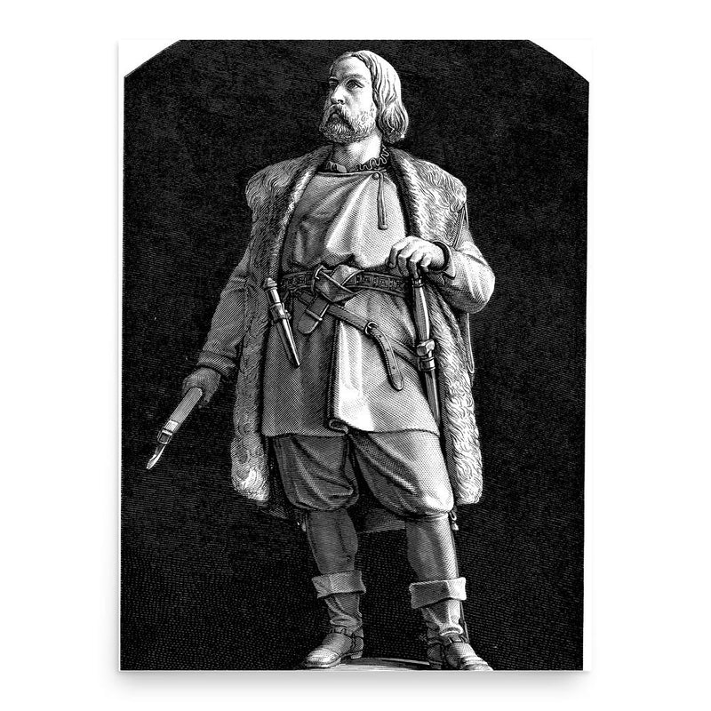 Engelbrekt Engelbrektsson poster print, in size 18x24 inches.