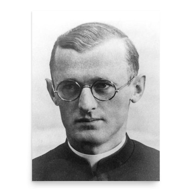 Engelmar Unzeitig poster print, in size 18x24 inches.