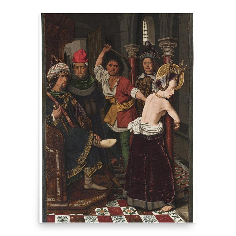 Engratia poster print, in size 18x24 inches.