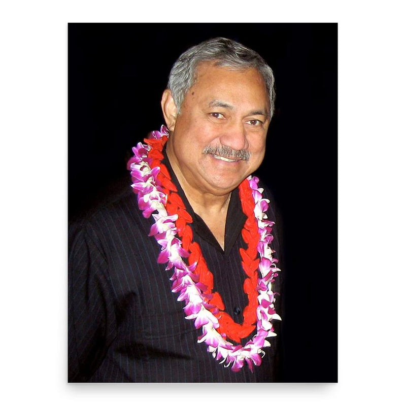 Eni Faleomavaega poster print, in size 18x24 inches.