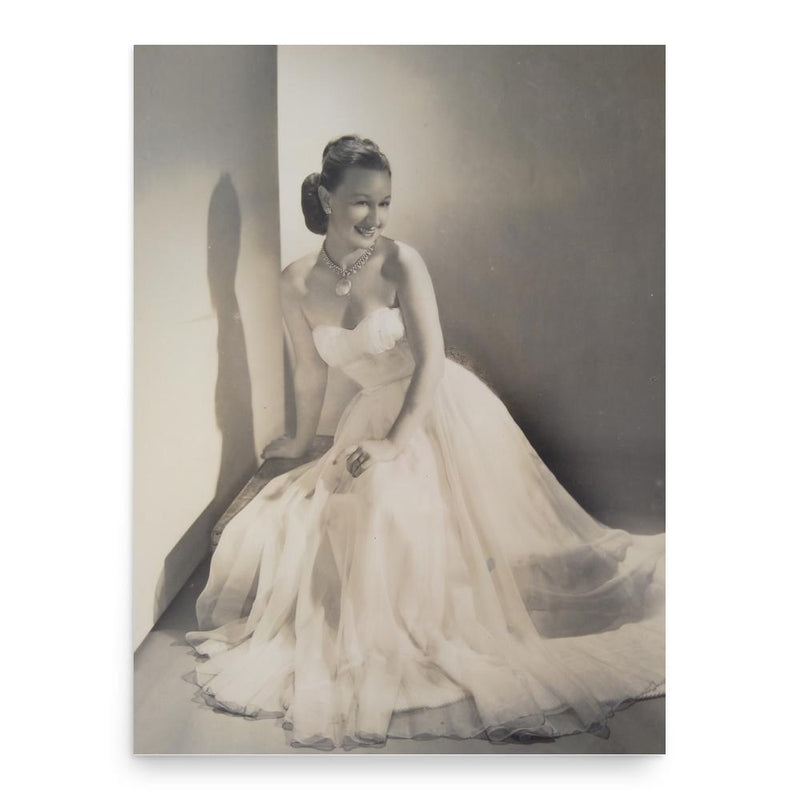 Enith Clarke poster print, in size 18x24 inches.