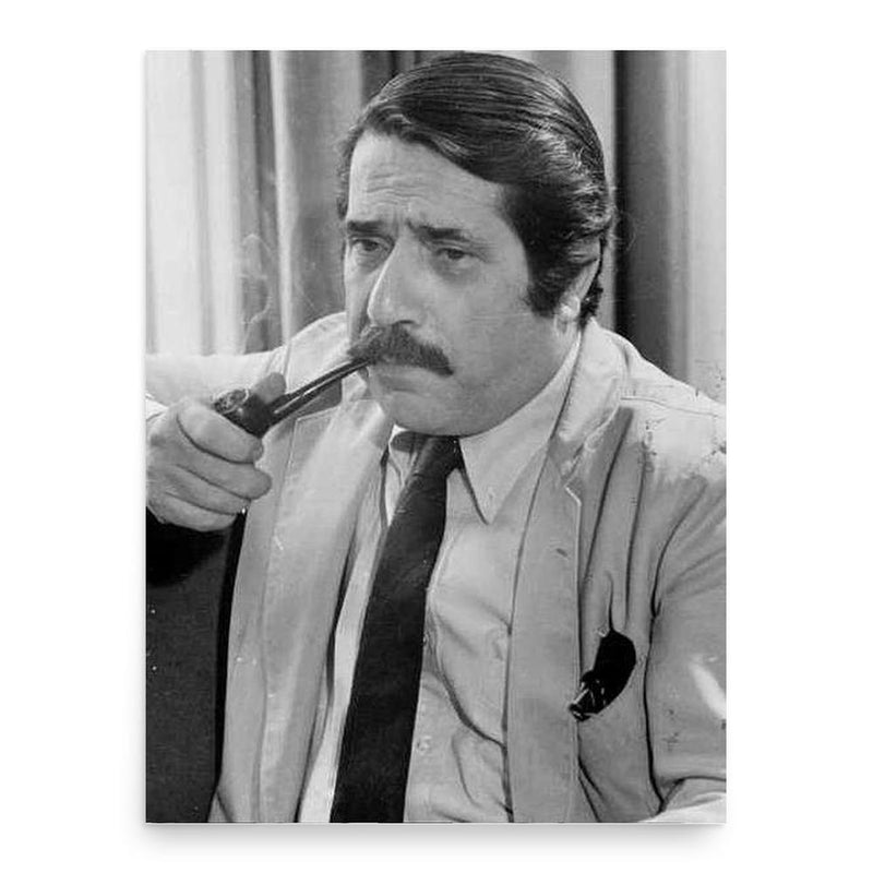 Ennio Flaiano poster print, in size 18x24 inches.