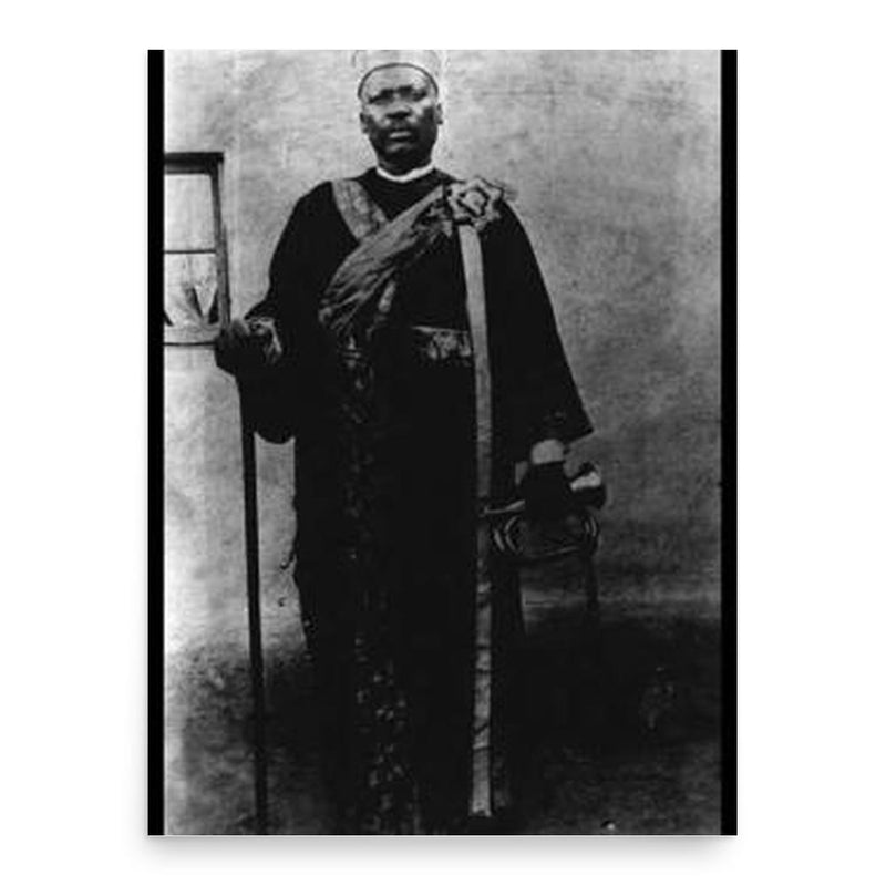 Enoch Mgijima poster print, in size 18x24 inches.