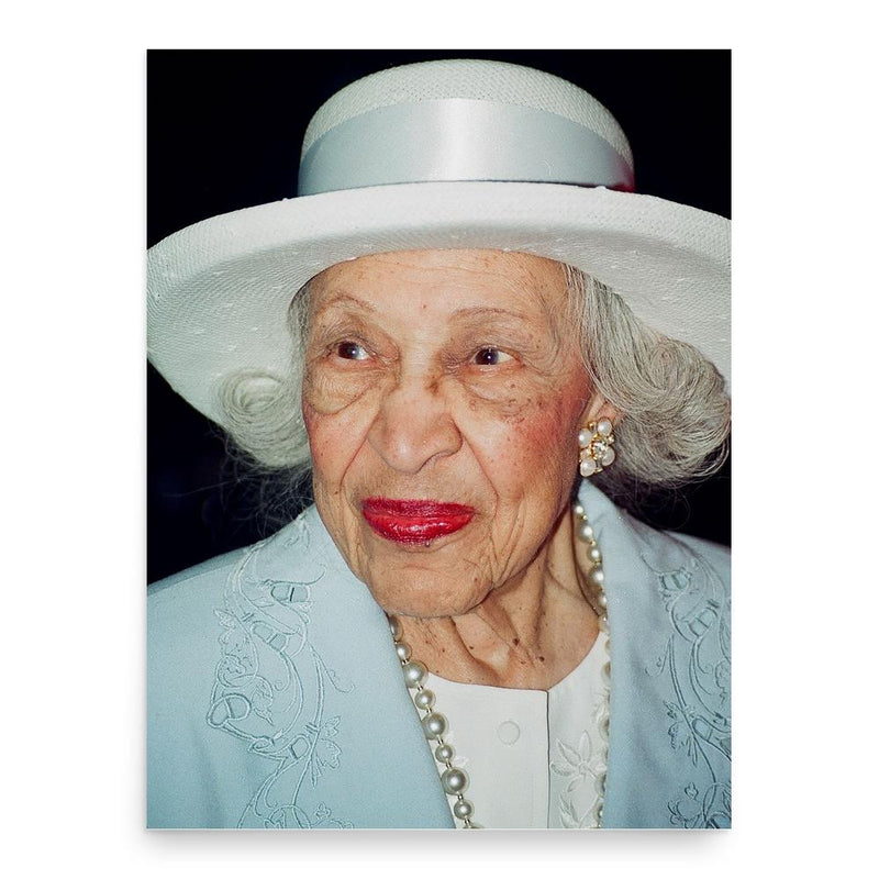 Enolia McMillan poster print, in size 18x24 inches.