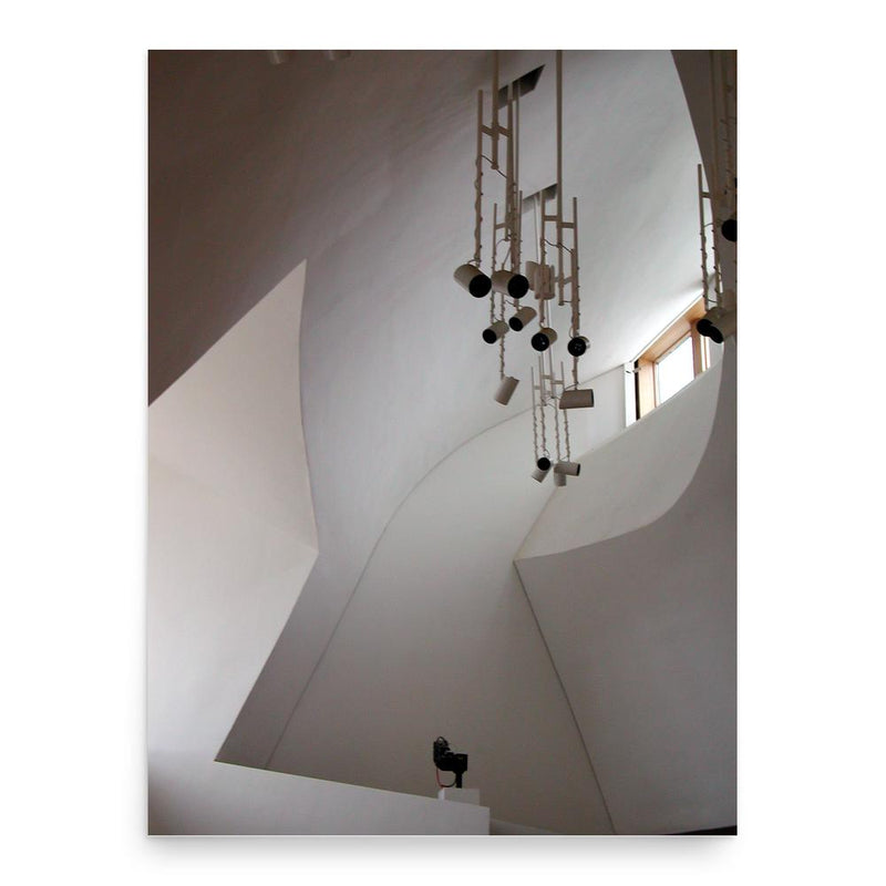 Enric Miralles poster print, in size 18x24 inches.