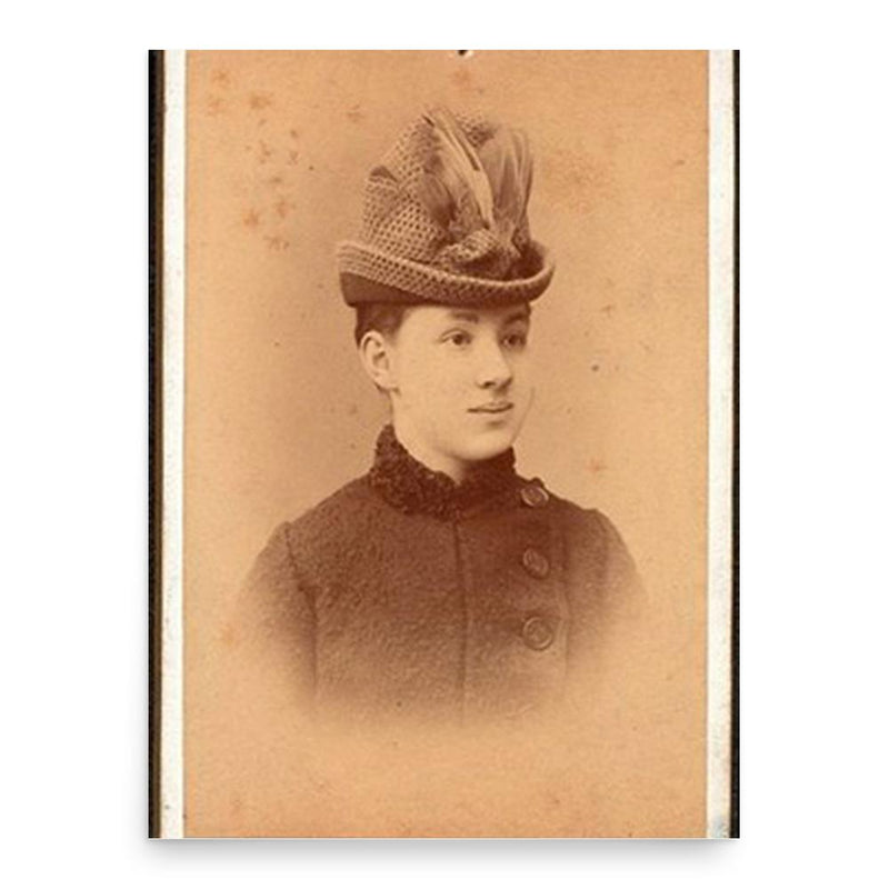 Enrica von Handel-Mazzetti poster print, in size 18x24 inches.