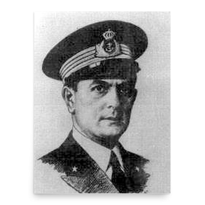 Enrico Baroni poster print, in size 18x24 inches.