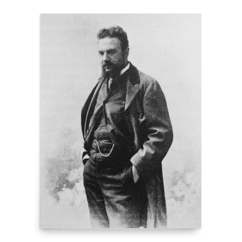 Enrico Butti poster print, in size 18x24 inches.