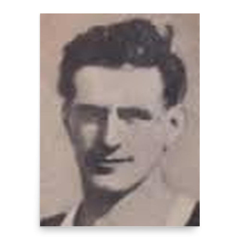 Enrico Carzino poster print, in size 18x24 inches.