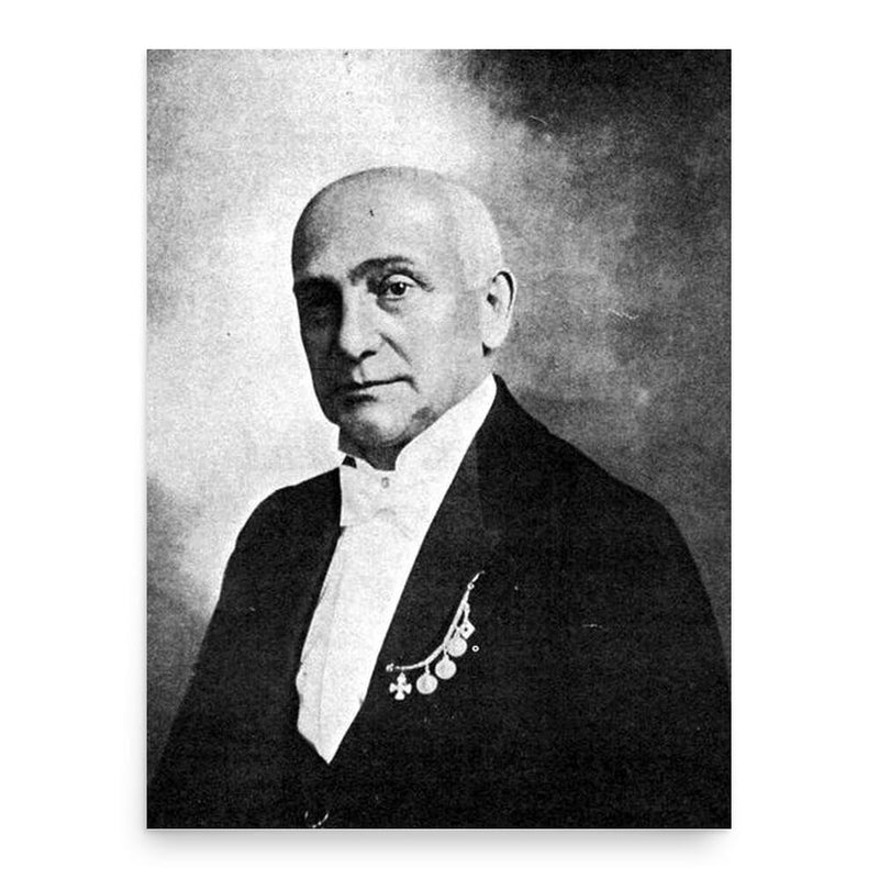 Enrico Cecchetti poster print, in size 18x24 inches.