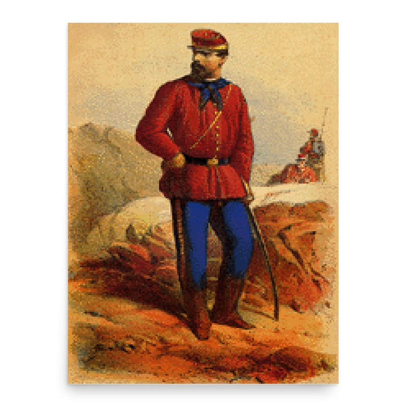 Enrico Cosenz poster print, in size 18x24 inches.