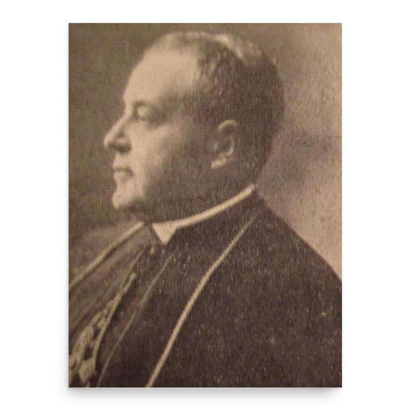 Enrico Gasparri poster print, in size 18x24 inches.