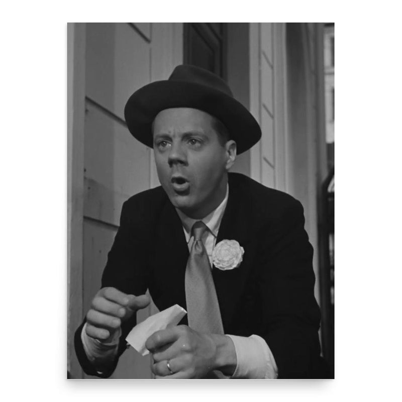 Enrico Luzi poster print, in size 18x24 inches.