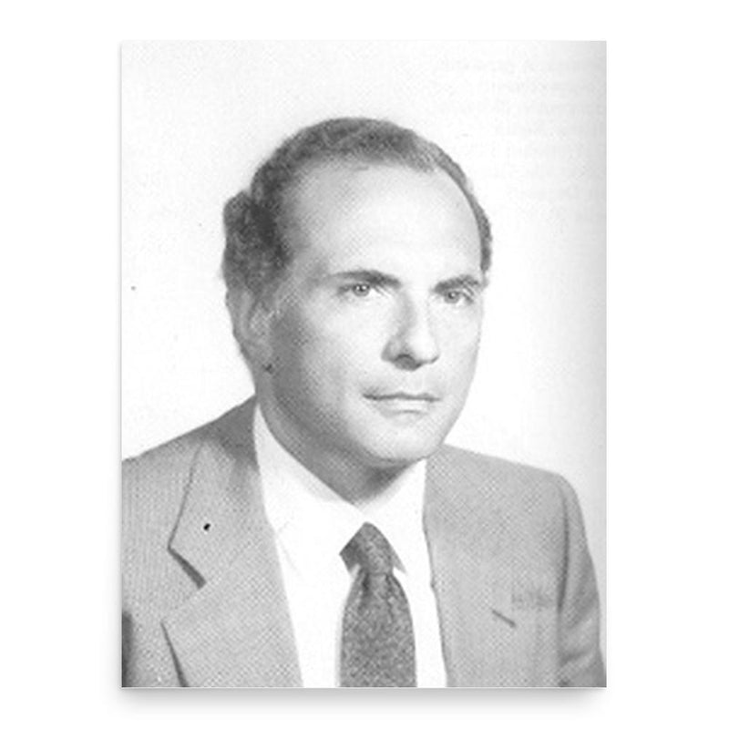 Enrico Manca poster print, in size 18x24 inches.