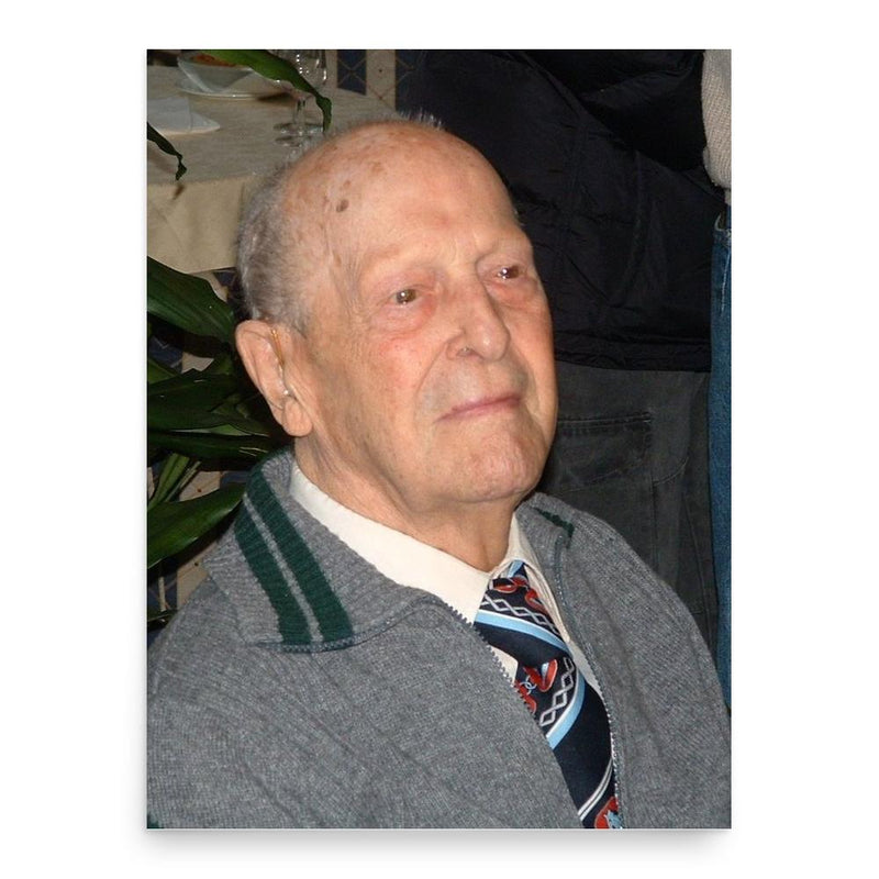 Enrico Paoli poster print, in size 18x24 inches.