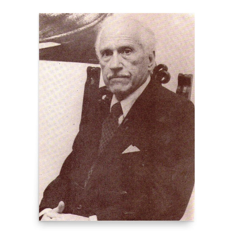 Enrique Anderson Imbert poster print, in size 18x24 inches.