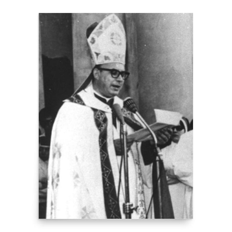 Enrique Angelelli poster print, in size 18x24 inches.