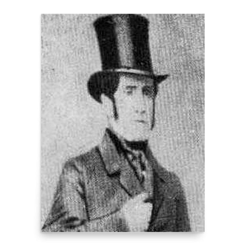 Enrique Campino poster print, in size 18x24 inches.