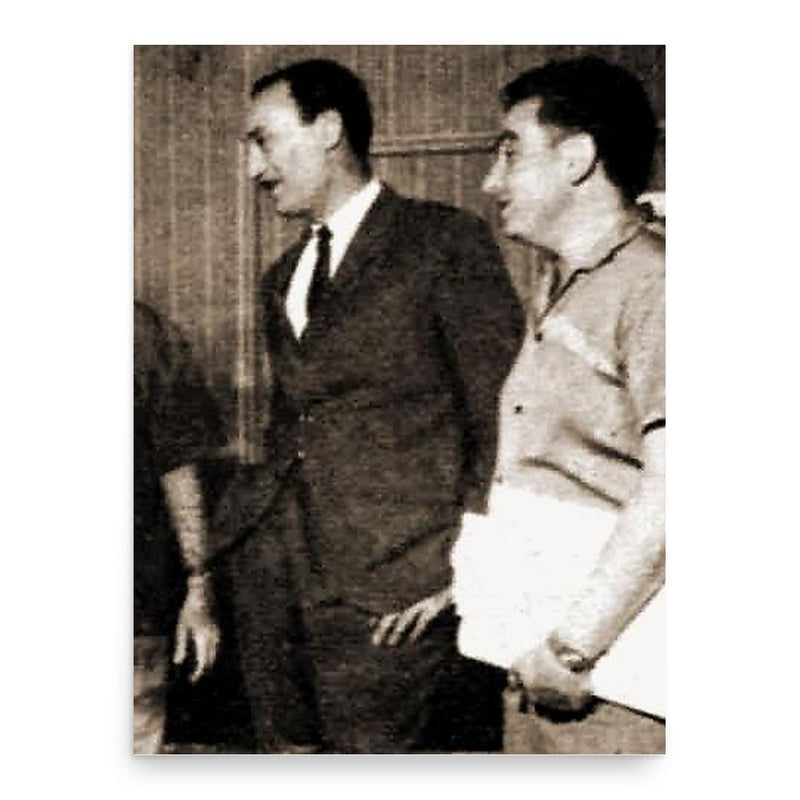 Enrique Carreras poster print, in size 18x24 inches.