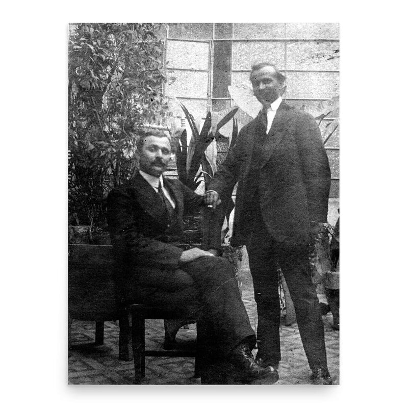 Enrique Ferrarese poster print, in size 18x24 inches.