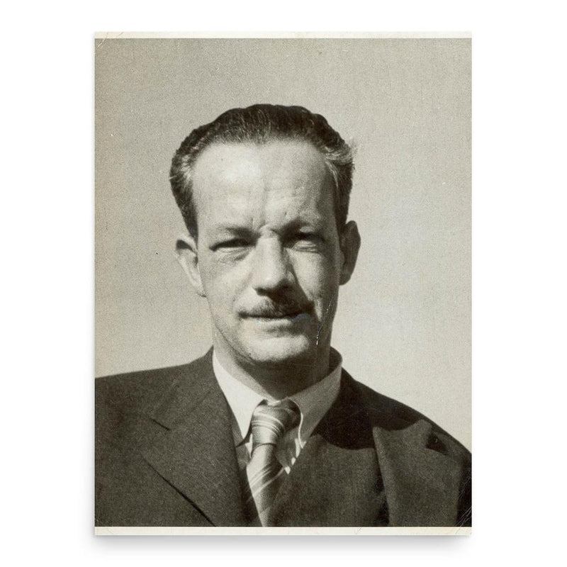 Enrique Gebhard poster print, in size 18x24 inches.