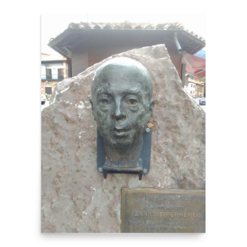 Enrique Herreros poster print, in size 18x24 inches.