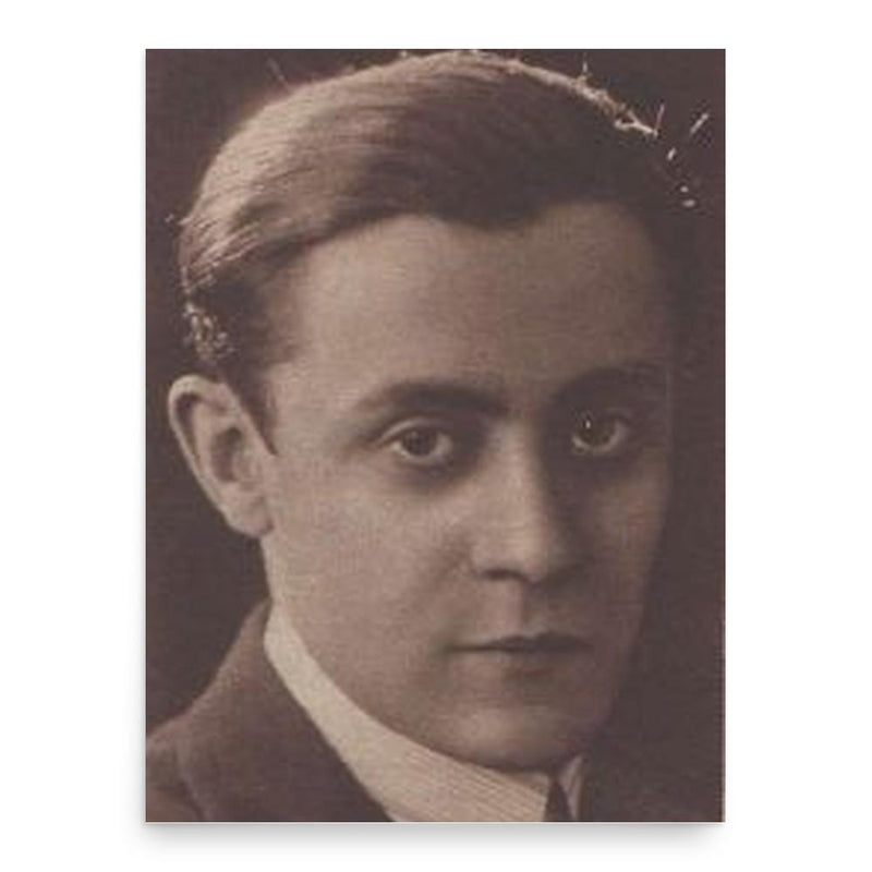 Enrique Jardiel Poncela poster print, in size 18x24 inches.