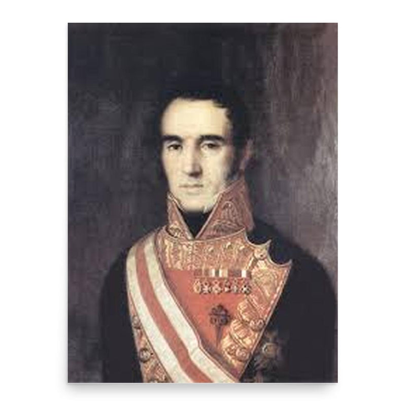 Enrique MacDonell poster print, in size 18x24 inches.