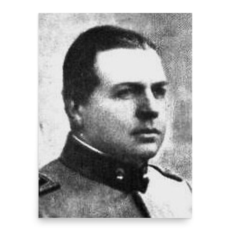 Enrique Mosconi poster print, in size 18x24 inches.