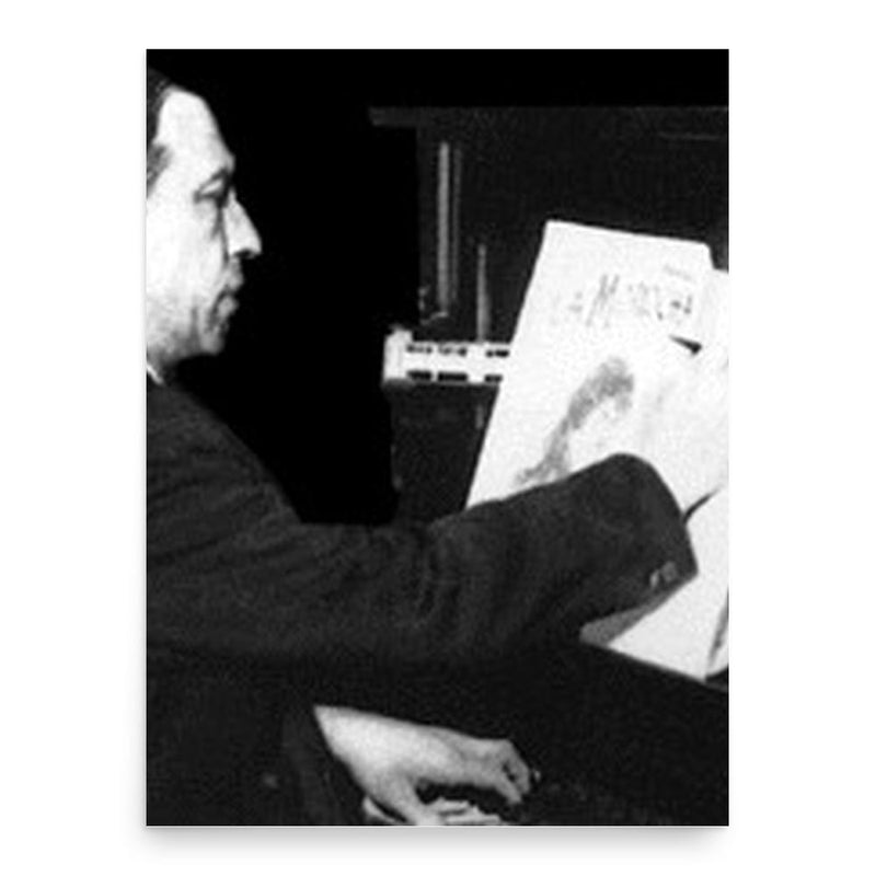 Enrique Saborido poster print, in size 18x24 inches.