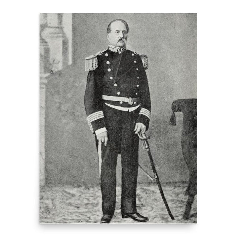 Enrique Sinclair poster print, in size 18x24 inches.