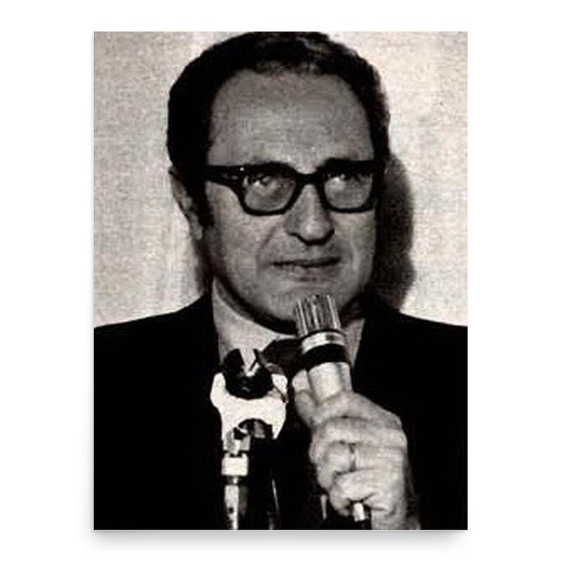 Enzo Forcella poster print, in size 18x24 inches.